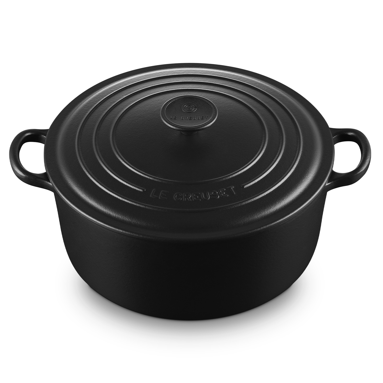 ココット・ロンド 26cm マットブラック (ブラックマットホーロー