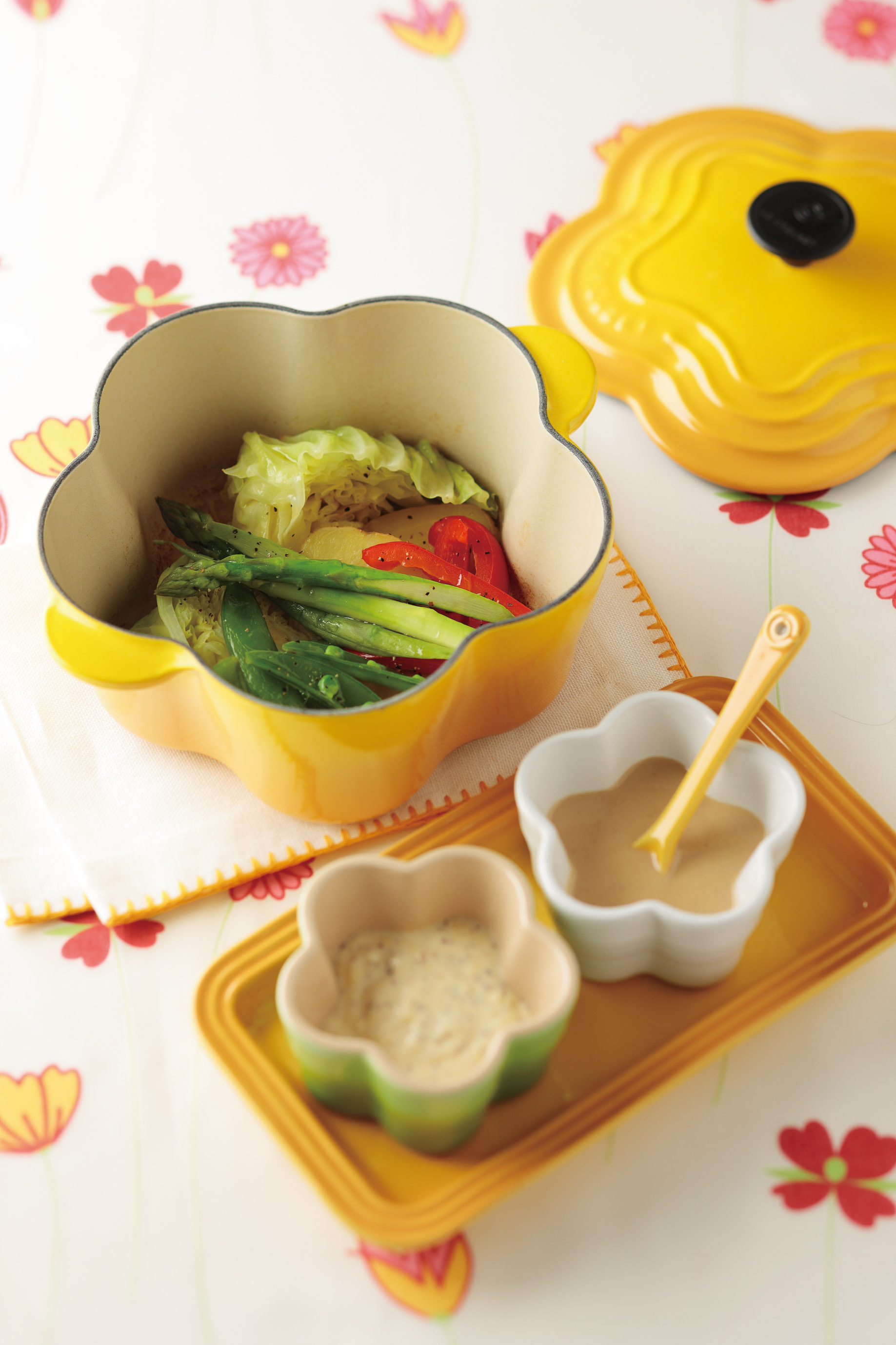 野菜のオイル蒸し