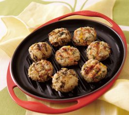 具だくさん焼きおにぎりの作り方