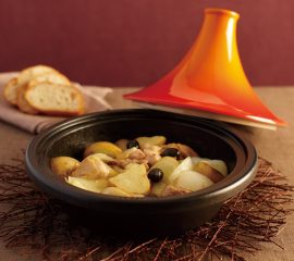 鶏肉とじゃがいものタジン