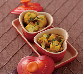 タラとカリフラワーのオーブン焼き