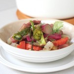 彩り野菜の蒸し煮