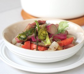 彩り野菜の蒸し煮