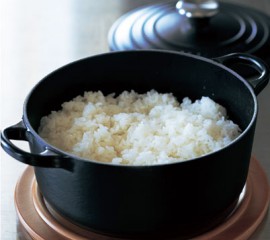 ご飯の炊き方