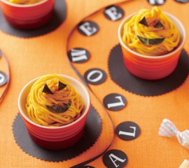 かぼちゃのモンブランケーキ