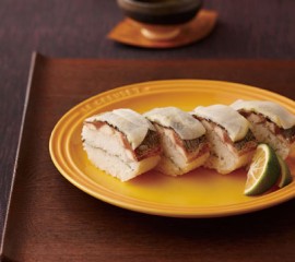 焼きさんまの棒寿司