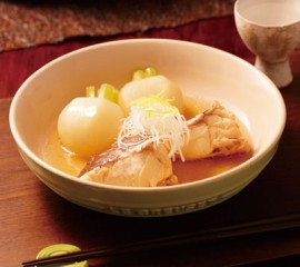 野菜だしで作る鯛かぶら