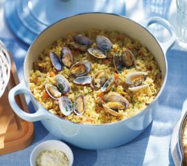 あさりのカレーピラフ