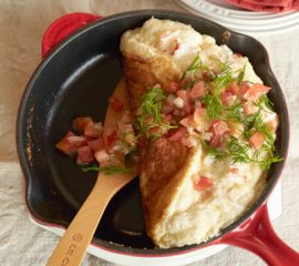 かにのスフレオムレツ