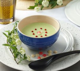 冷製枝豆の和風スープ