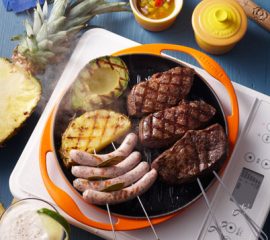 シュラスコとモーリョ・デ・ビナグレッチ