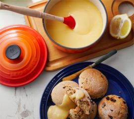 レモンカードとスコーン