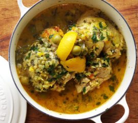 レモンチキンタジン