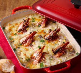 エビのマカロニグラタンの作り方