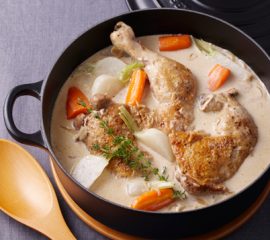 鶏のチーズクリーム煮