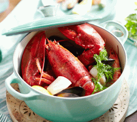 魚介の白ワイン蒸し