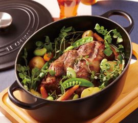 豚肉と春野菜のブーランジェール風