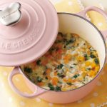 彩り野菜とお魚のホワイトシチュー