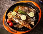 秋刀魚と秋野菜のグリル