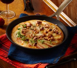 りんごとチーズのピッツァの作り方