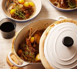 羊肉のココット蒸し