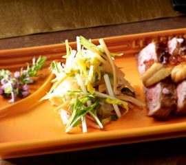 野菜と大根の鬼おろしすだち和え