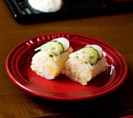 野菜の棒寿司