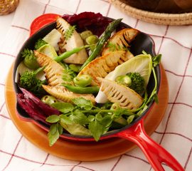 たけのこのスキレット焼き