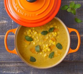 カロテン豊富！かぼちゃとコーンのイエローカレー