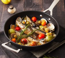 秋刀魚のアクアパッツァ