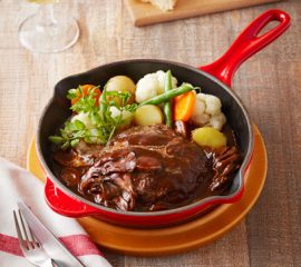 ビストロ風煮込みハンバーグ