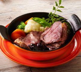 ロースト・ポーク～ブルーベリージャムソース