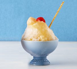 桃のフルーツソース