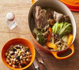 塩豚(プティ・サレ)・豆の煮込み