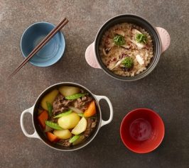 タコ飯 無水肉じゃが ル クルーゼ Le Creuset