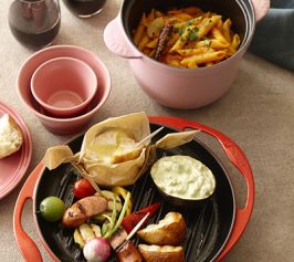 One Pot Pasta～ペンネアラビアータ・グリル野菜の作り方