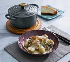 鶏肉のディジョン風 マスタードクリームの作り方