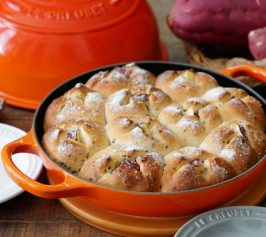 さつまいもと黒胡麻の塩バターブレッドの作り方