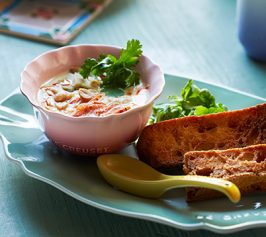 鹹豆漿(シェントウジャン) 豆乳スープ 鹹豆漿(シェントウジャン) 豆乳スープ